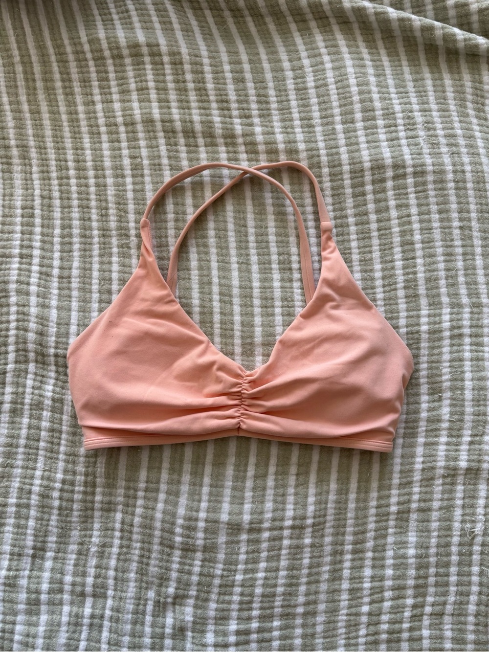 Kamo Fitness Sienna Sports Bra - Peach Bud